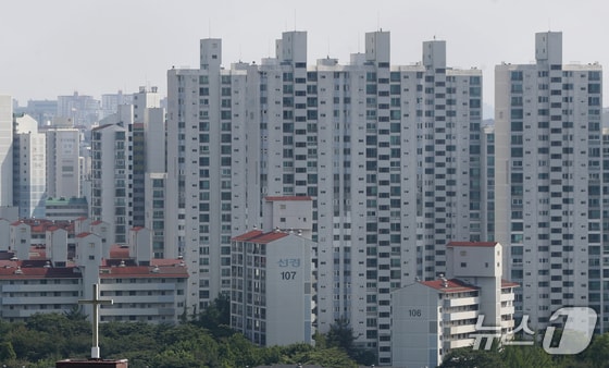경기 성남시 분당구에 아파트들이 밀집해 있다. 2024.5.22/뉴스1 © News1 김영운 기자