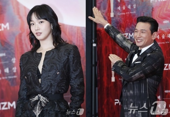배우 김고은(왼쪽)과 황정민