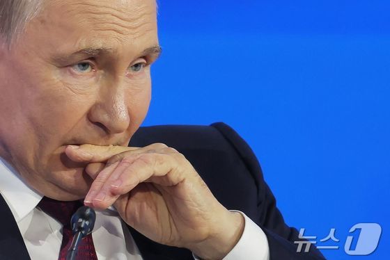 블라디미르 푸틴 러시아 대통령.© AFP=뉴스1